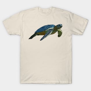 Sea turtle cartoon illustration T-Shirt